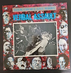 Verbal Assault – Your Choice Live Series 004 Vinyl LP EX Your Choice LP 15604 08