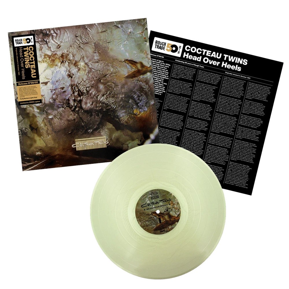Cocteau Twins Head Over Heels ROUGH TRADE PEARL NORTHERN LIGHTS Color Vinyl LP
