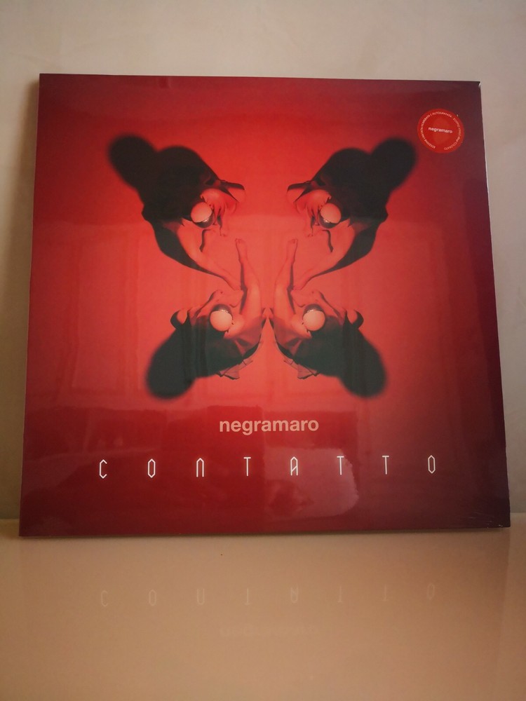 Negramaro – Contatto- 2LP Edizione limitata red autografato ! SIGILLATO !
