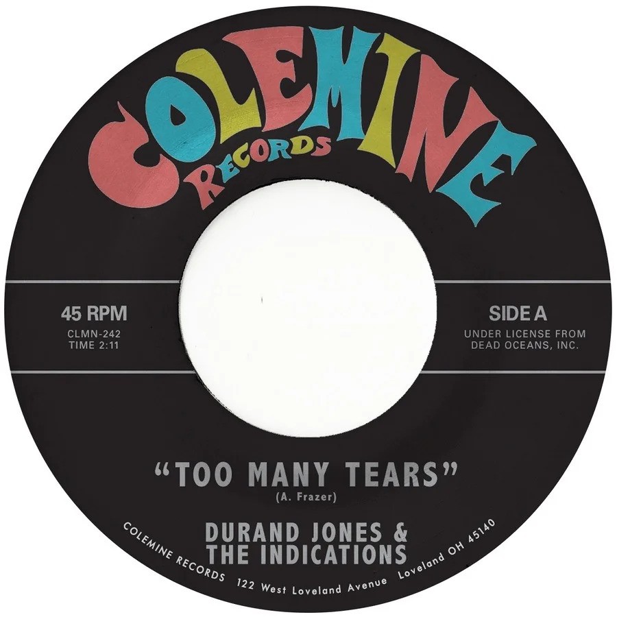 Durand Jones & The Indications Too Many Tears/Cruisin’ to the Parque (Vinyl)