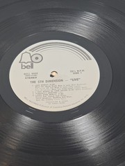 The 5th Dimension Live Double Vinyl LP Bell Records 1971 Funk And Soul Gatefold
