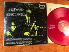DAVE BRUBECK Jazz At The Blackhawk LP 1956 Cool Jazz DG Red Wax fantasy MONO rar