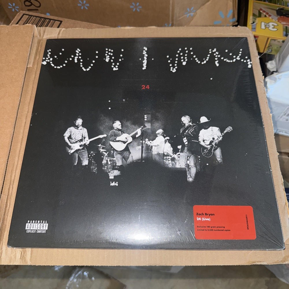 ZACH BRYAN 24 (Live) 3LP Limited Edition /2500 Vinyl LP
