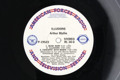 1980S AFRTS Arthur Blythe Illusions Ray Charles Armed Forces Transcription LP
