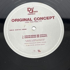 Def Jam Original Concept Vinyl 1986 Can You Feel It Knowledge Me Hip Hop Vinyl