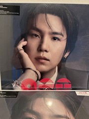 OES Target Exclusive Silver Vinyl Record LP Vinyl Edition Arirang Suga Clear