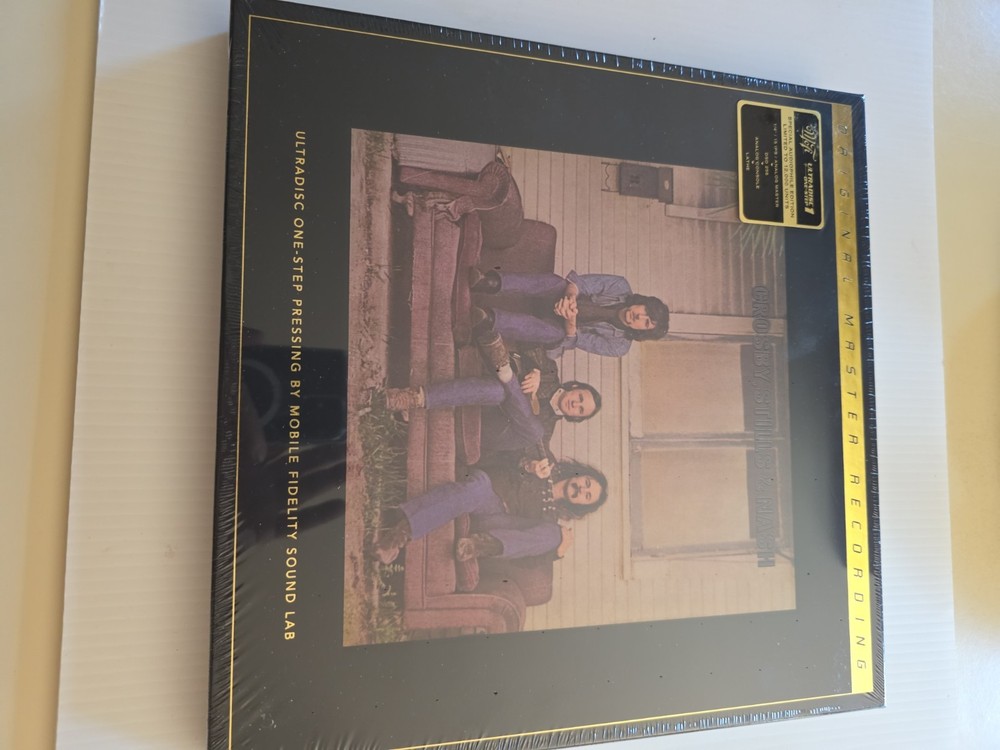 NEW Crosby, Stills & Nash 2LP 45RPM SuperVinyl UltraDisc One-Step MoFi LOW #