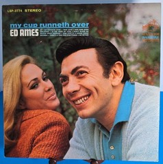 Ed Ames My Cup Runneth Over Vinyl LP 1967 RCA Victor Traditional Pop