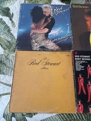 LOT 7 ALBUM VINYL LP Rod Stewart VG+ Lyrics Insert Booklet Gatefolds Rare Rock