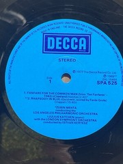Various – Fanfare For The Common Man/An American In Paris/Rhapsody In Blue (LP)