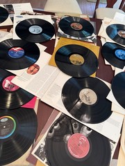 Lot of 22 Vintage Vinyl Various Americana Country Folk see Desc Pics