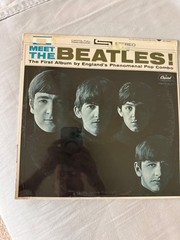 Beatles LP Meet the Beatles Apple All Rights Nice Sound Quality, NM! SW