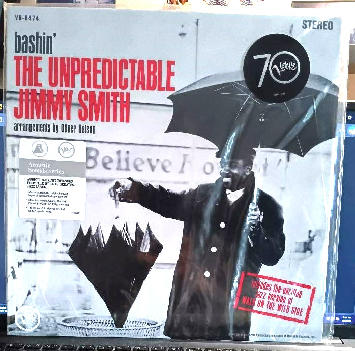 BASHIN – THE UNPREDICTABLE JIMMY SMITH [NEW LP] 2026 VERVE ACOUSTIC SOUNDS 180g