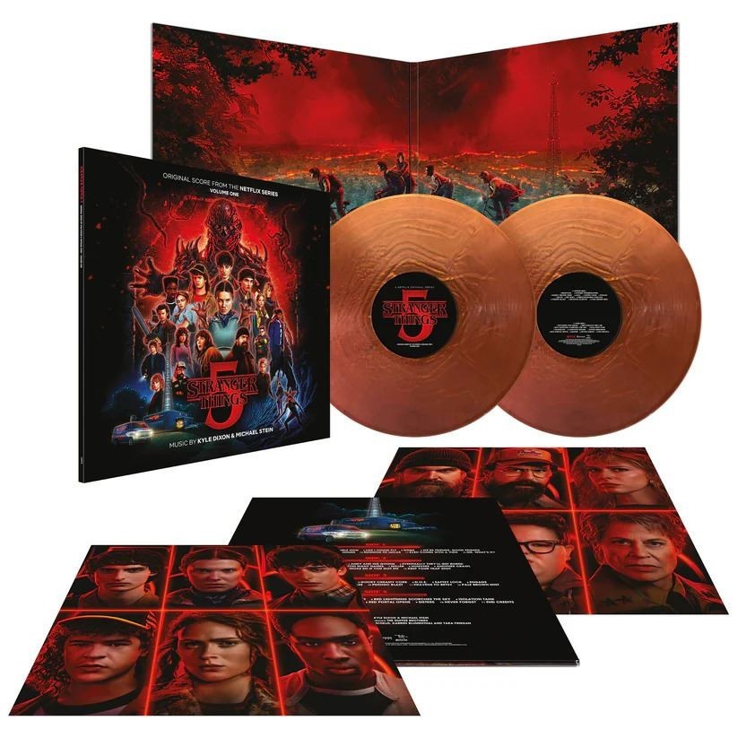 STRANGER THINGS 5 Original Score Volume 1 Vinyl LP x2 (Bronze) NEW & SEALED