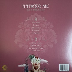 Fleetwood Mac – Live In Manchester 1990 LP 12″ Colored Vinyl Record – Yellow