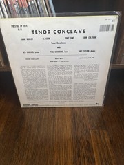 Tenor Conclave Lp Vg+ Mobley Cohn Coltrane Sims