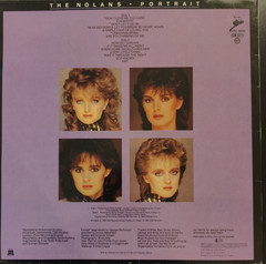 THE NOLANS – PORTRAIT – EPIC 1980s LP Top 40 pop