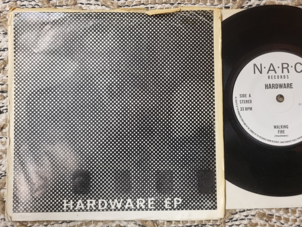 Hardware – Hardware EP 1979 N.A.R.C. Records Post-punk 7”