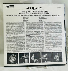 Art Blakey & The Jazz Messengers ‎– At The Jazz Corner Of The World Volume 1,