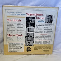 Frank Knight The Years To Remember (1945-1963)(Vinyl, 1966, 2x LP) Longines Symp