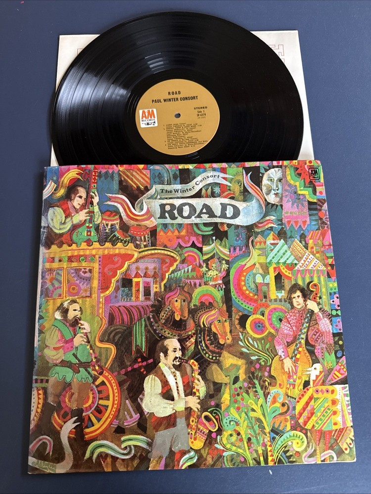 Paul WINTER CONSORT – Road LP EX+ to NM Beautiful Glossy Vinyl