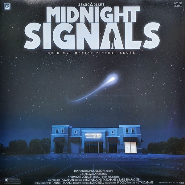 NEW STARCADIAN MIDNIGHT SIGNALS LIMITED EDITION GOLD & BLUE SWIRL W/ WHITE VINYL