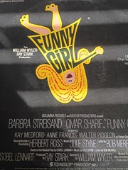 Columbia Funny Girl Original Sound Track Vinyl LP Barbra Streisand Omar Sharif