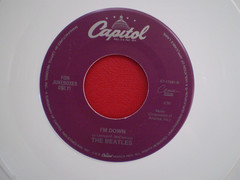 The Beatles HELP! / I’M DOWN NEW MINT WHITE VINYL JUKE BOX ONLY 45 FAB 4