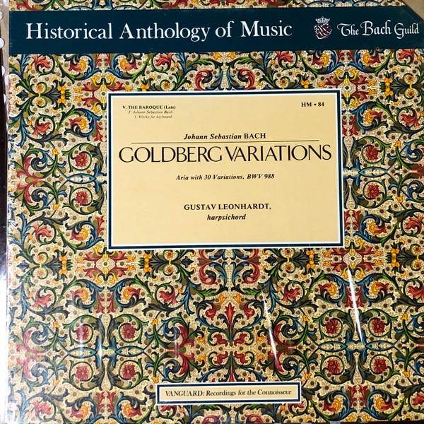 Johann Sebastian Bach, Gustav Leonhardt, Goldberg Variations, BWV 988, (LP, Albu