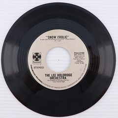 Lee Holdridge Orchestra – Victory Is Peace / Snow Frolic – 1971 45 rpm Record