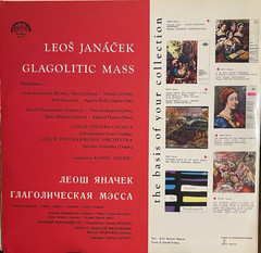 1970 Czechoslovakia Leoš Janáček Glagolitic Mass NM/NM+ Classical Vinyl Record