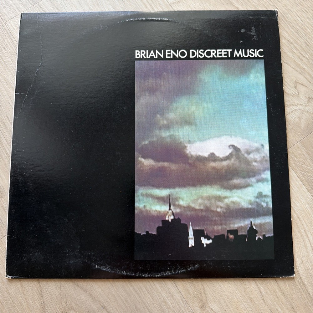 Near Mint – Brian Eno Discreet Music Vinyl LP Editions EG EGS Ambient