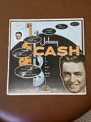Johnny Cash With His Hot & Blue Guitar! 1957 Mono Vinyl Sun Records LP 1220