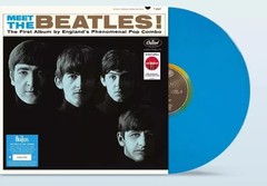 Beatles (SEE DETAILS) Meet The Beatles! 60th Anniversary Blue Vinyl LP USED