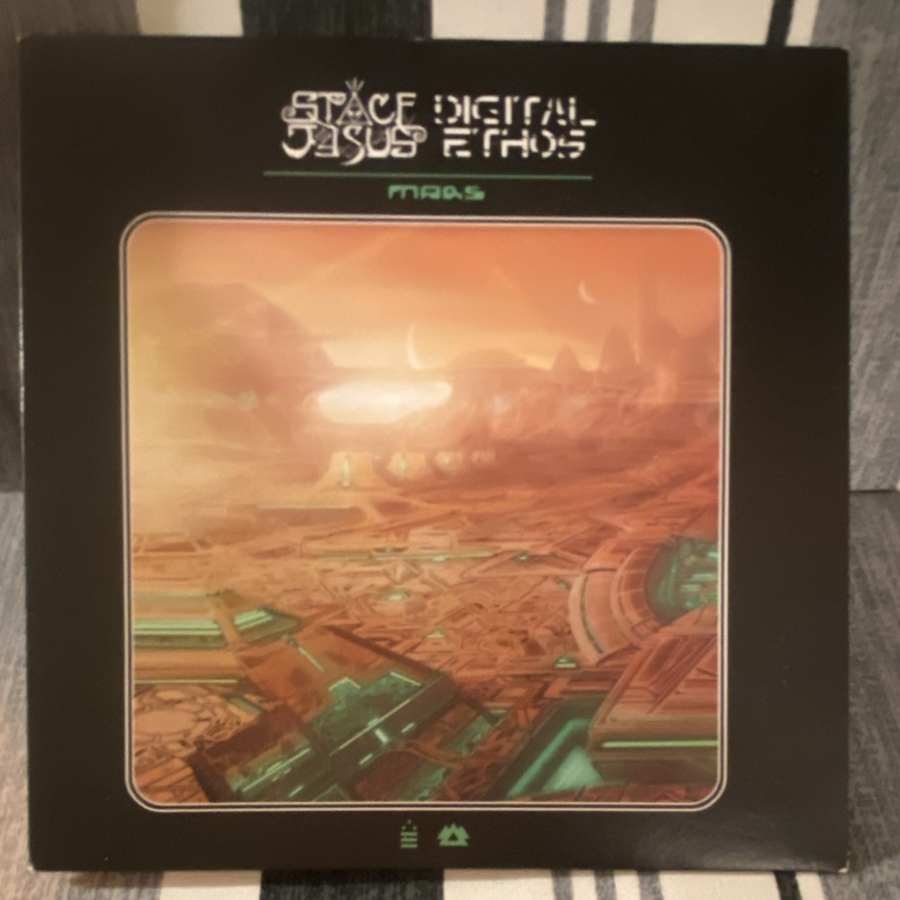 Space Jesus Digital Ethos Mars Vinyl Record Clear Plastic Slipcover
