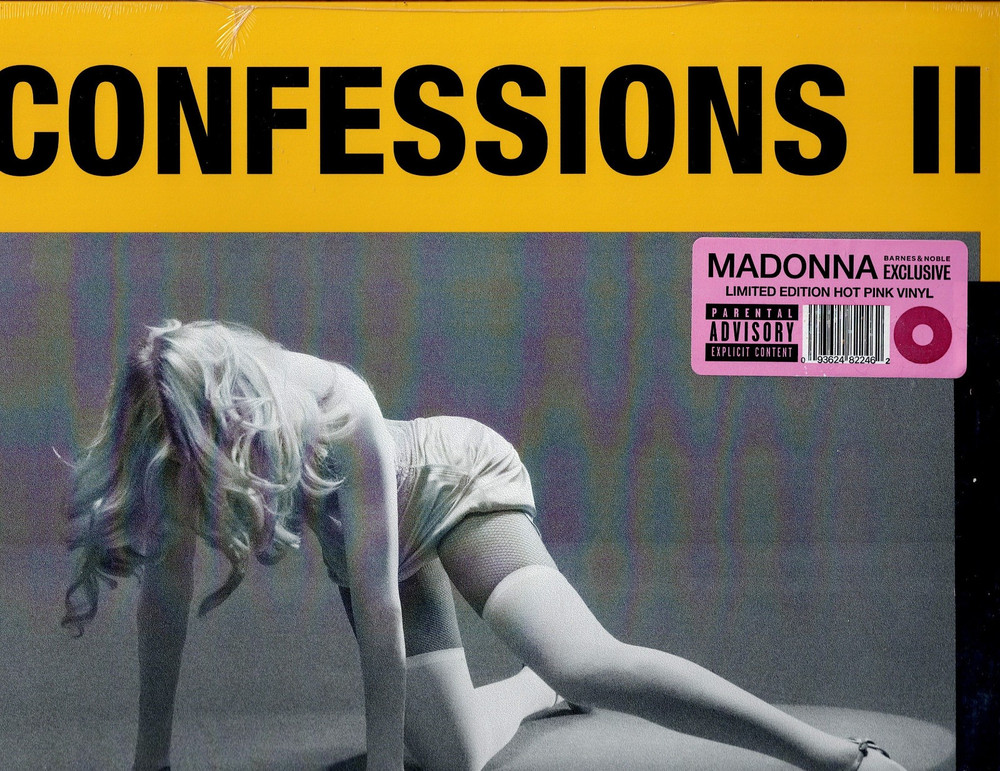MADONNA – CONFESSIONS II (LP 2026) NEW*LTD HOT PINK VINYL*12 TRKS*SMALL DINGS
