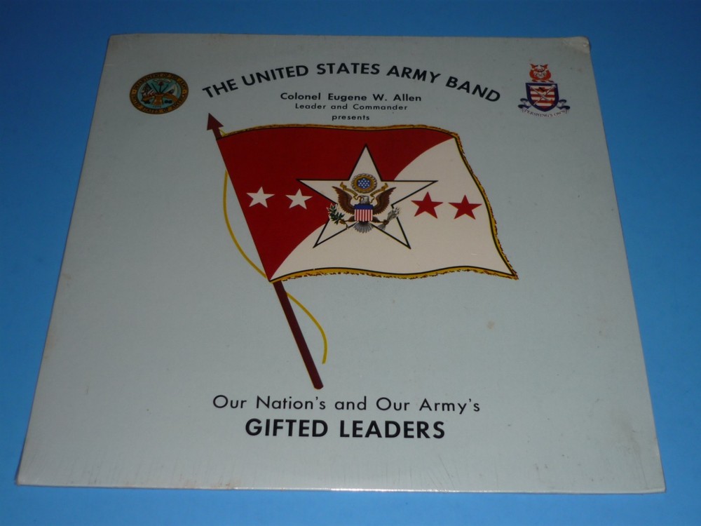 THE UNITED STATES ARMY BAND – “GIFTED LEADERS” – RECORD ALBUM LP – SEALED