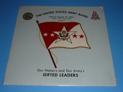 THE UNITED STATES ARMY BAND – “GIFTED LEADERS” – RECORD ALBUM LP – SEALED