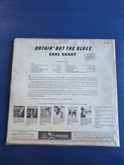 Earl Grant Nothin’ but the Blues 1959 MONO Decca DL8916 EX vinyl VG cover TESTED