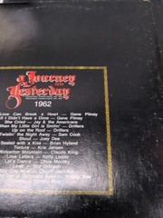Lot(7) Journey Into Yesterday Vinyl Records 1958, 1960-1964, 1966 Classic Rock