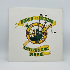 Vintage Pipes & Drums Emerald Society NYPD LP Celtic Marches 1970s Vinyl Record