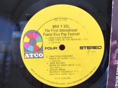 MAR Y SOL The First Puerto Rico Pop Festival, 2 x LPs NM Atco Stereo SD 2-705