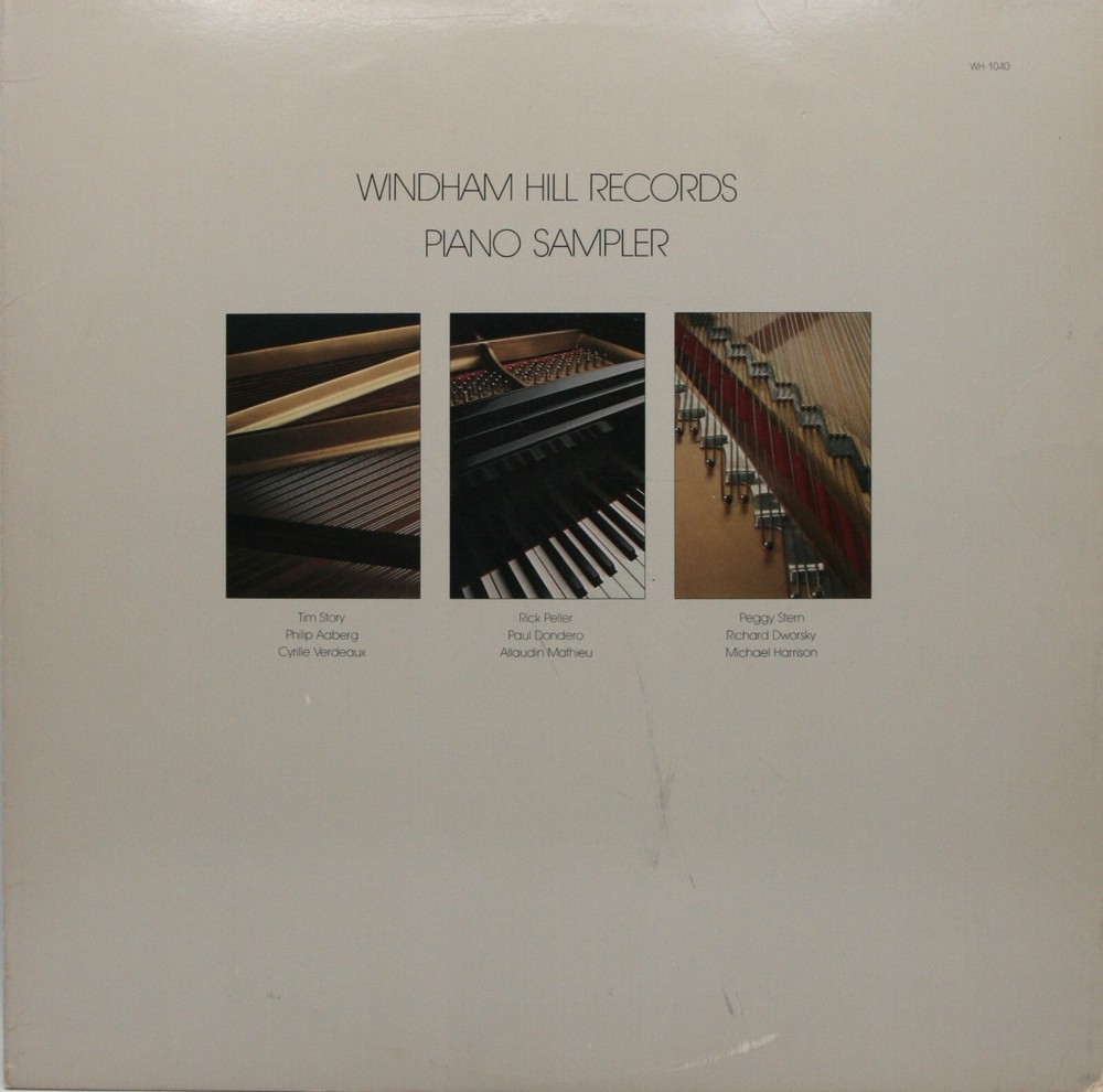 Windham Hill Records Piano Sampler (1985) Vinyl LP WH-1040; VG+