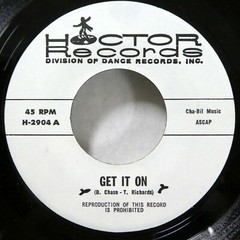 unknown artists 45 MOVING ON / GET IT ON Hoctor FUNK Breaks Gt 392