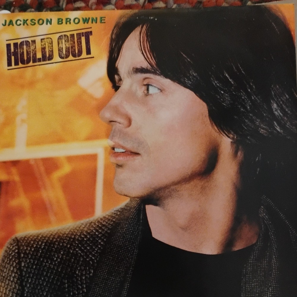 Jackson Browne Hold Out Asylum Records Rock 12″ Black Vinyl LP Record
