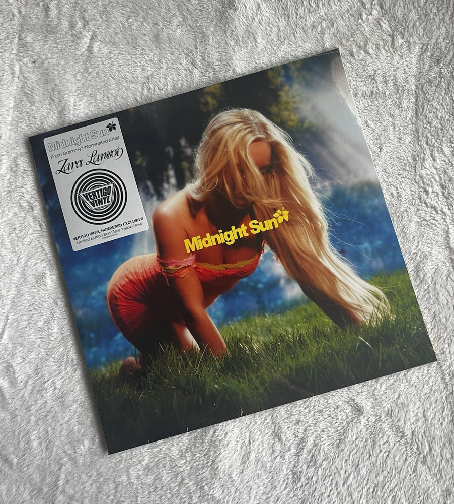 Zara Larsson Midnight Sun Limited Numbered Solar Flare Vertigo Vinyl