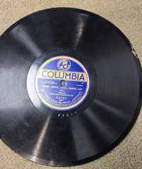 Vinyl record (78 RPM) lot of Irish, Big Band, Fox Trot, Jazz, and more