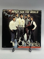 Ready For The World Oh Sheila 7″ 1985 Vinyl Single 45rpm MCA Record MCA-52636