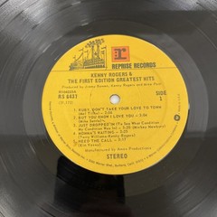 Kenny Rogers & The First Edition Greatest Hits Vinyl LP Reprise RS 6437 Insert