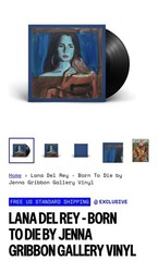 Born to Die by Lana Del Rey (2023 Interscope) Jenna Gribbon Vinyl Gucci Box Set